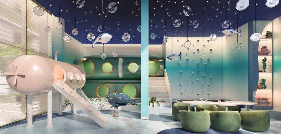 Saffire Moema — Brinquedoteca e espaço infantil