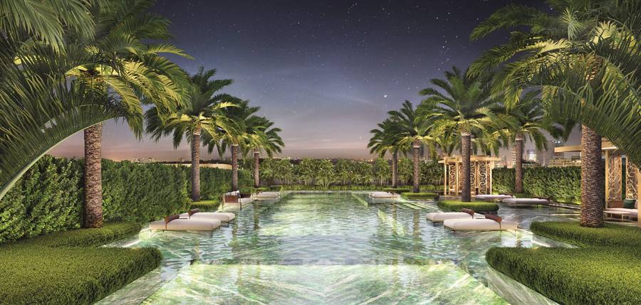 Saffire Moema — Piscina com raia de 25 metros